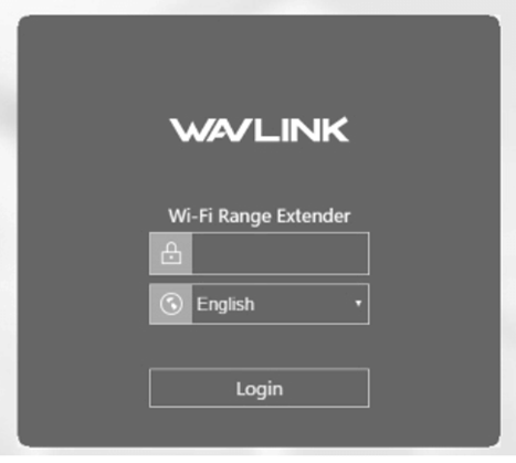 Configure Wavlink Extender via 192.168.10.1